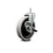 Service Caster 5 Inch Thermoplastic Rubber Wheel 7/8 Grip Ring Stem Caster with Brake SCC SCC-GR05S510-TPRS-SLB-71678 - alternate 1